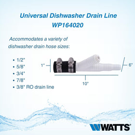 Watts Premier marine stainless clamps kit keeps hoses secure and durable