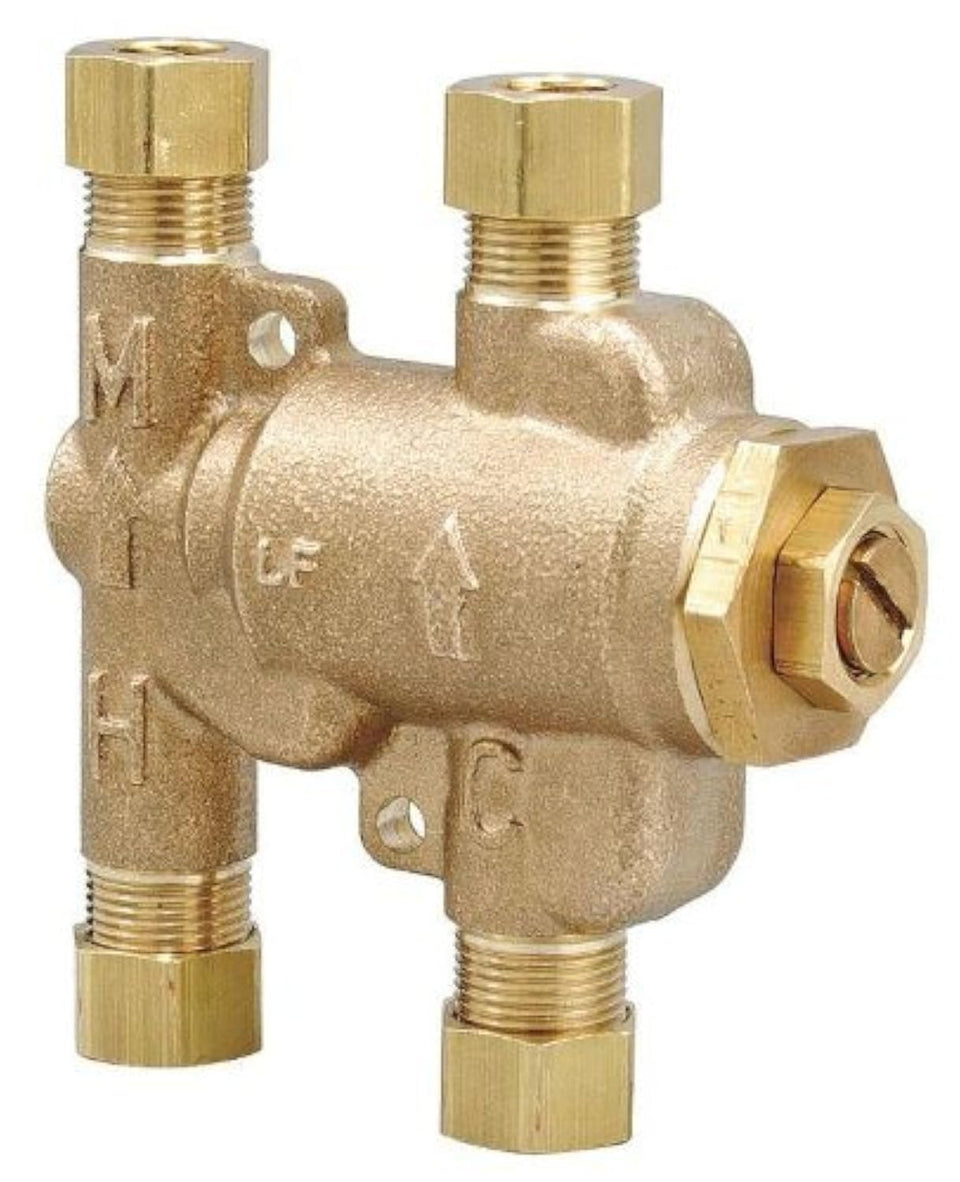 Watts USG-B-M2 under-sink valve balances temperature for safer daily use.