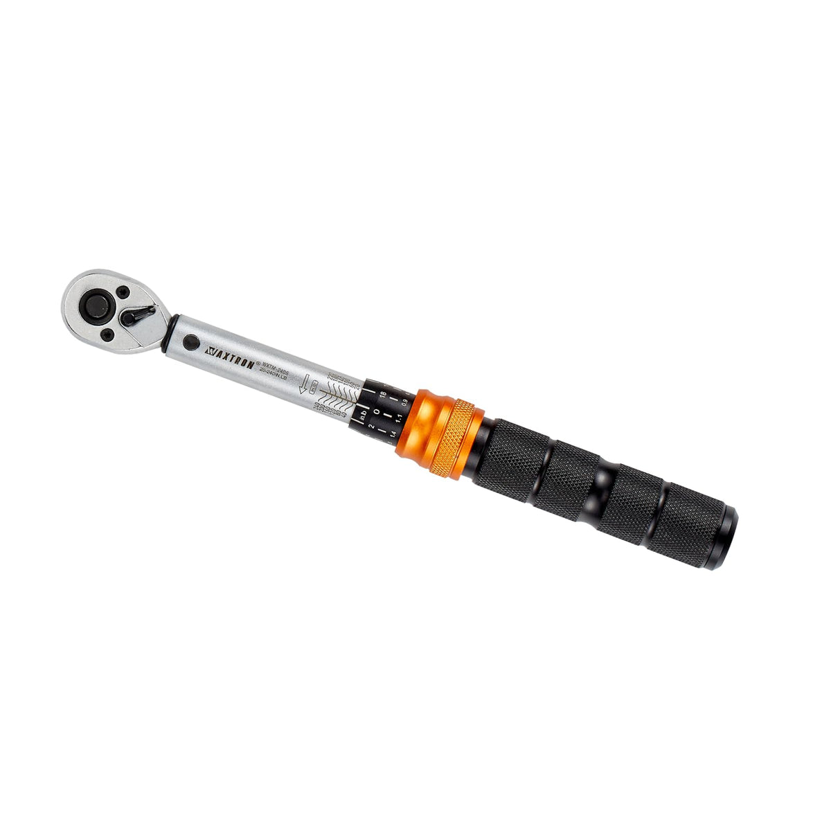 Waxtron torque wrench features a 72-tooth ratchet for smooth dual-direction adjustments