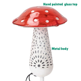 Way To Happiness three-pack outdoor mushroom lights for walkway and lawn