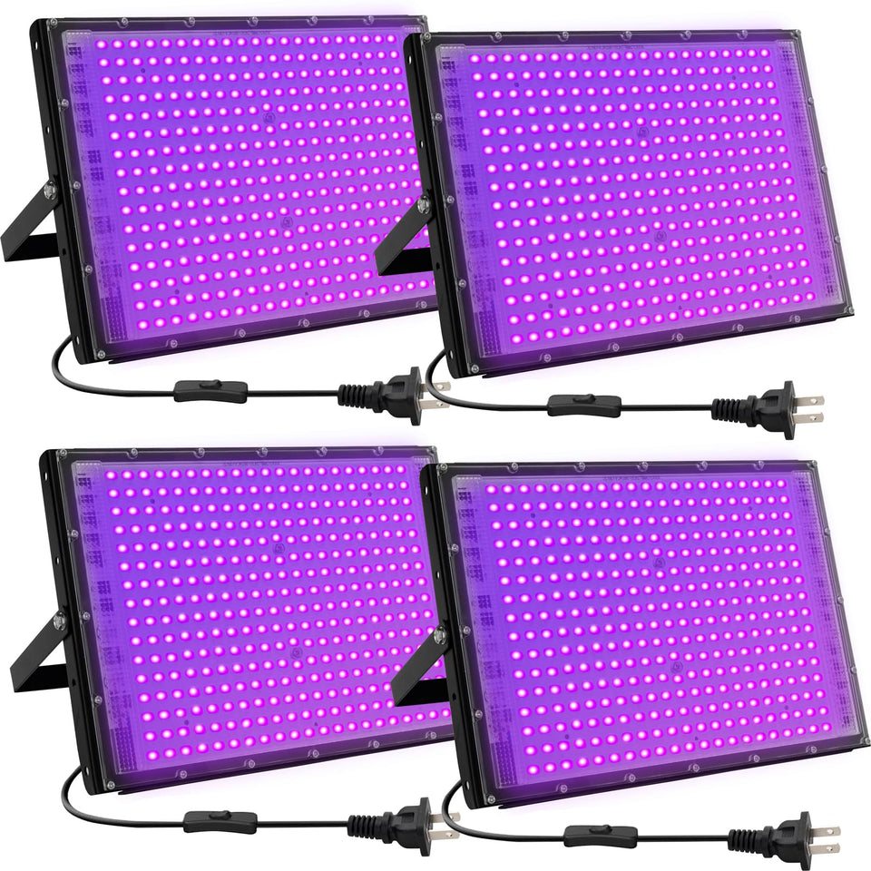 Waygor 300W black light floodlight delivers bright glow for large indoor spaces
