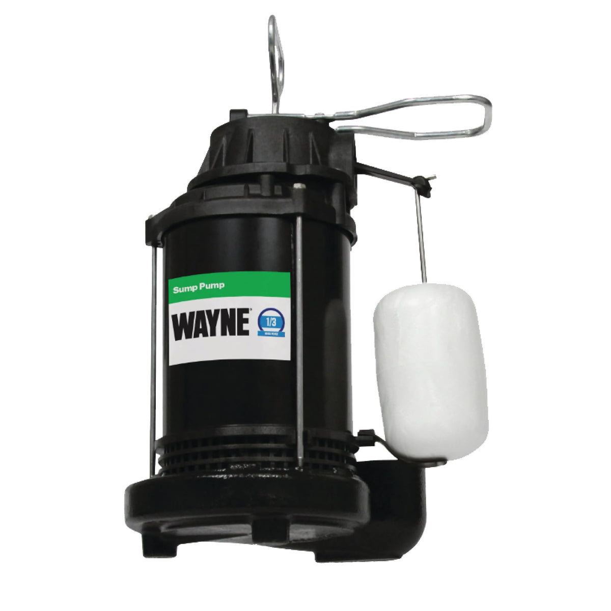 Wayne CDU790 submersible cast iron body for durable basement pumping.