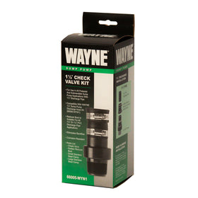 Wayne check valve kit installation parts shown for quick replacement.
