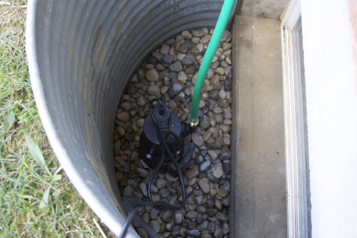 Wayne EEAUP250 with iSwitch technology enables hands-free water control.