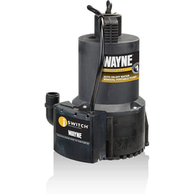 Wayne EEAUP250 pump exterior shows rugged housing for reliable water transfer.