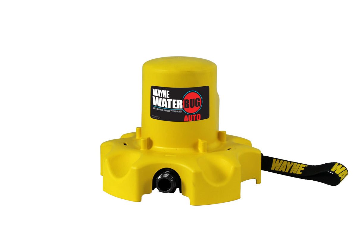 Wayne WaterBUG 1900 GPH pump for fast basement and yard drying