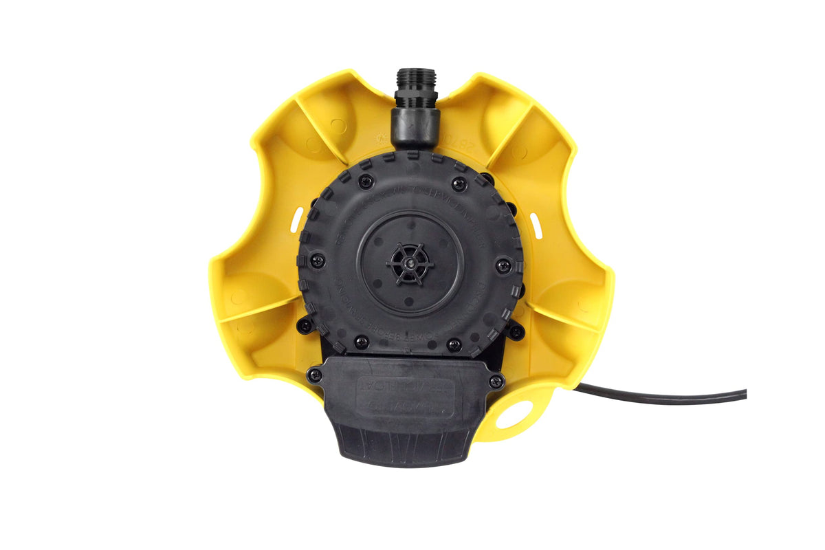 Wayne WaterBUG multi-ring suction strainer reduces debris clogging