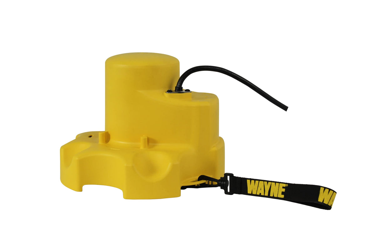 Wayne WaterBUG side discharge for easy water removal on flat surfaces