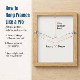 WCS SuperSoftstrand 100 lb break strength supports reliable framing.