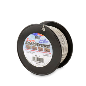 WCS SuperSoftstrand spool 500ft vinyl-coated picture wire for secure framing.