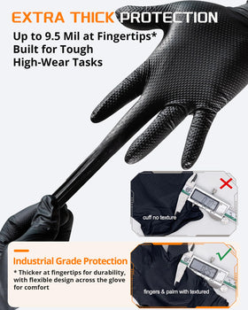 WCY NitroShield touchscreen-ready gloves for cold weather work