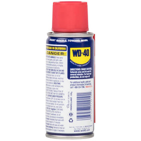 WD-40 dries moisture from electrical systems to prevent short circuits.