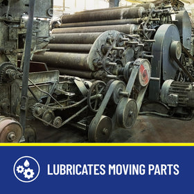 WD-40 gears and hinges image showing moving parts restored with lubrication