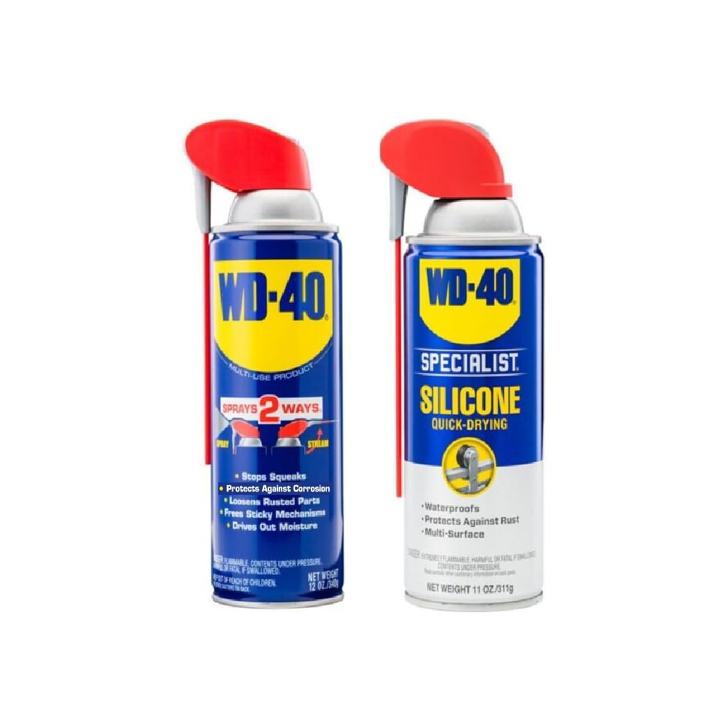 WD-40 Multi-Use with Smart Straw 12oz for precise spray control.