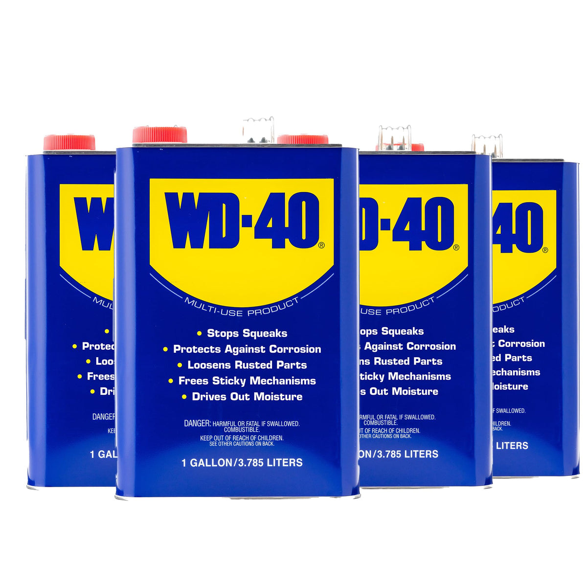 WD-40 Original bottle front view for fast lubrication and quick fixes