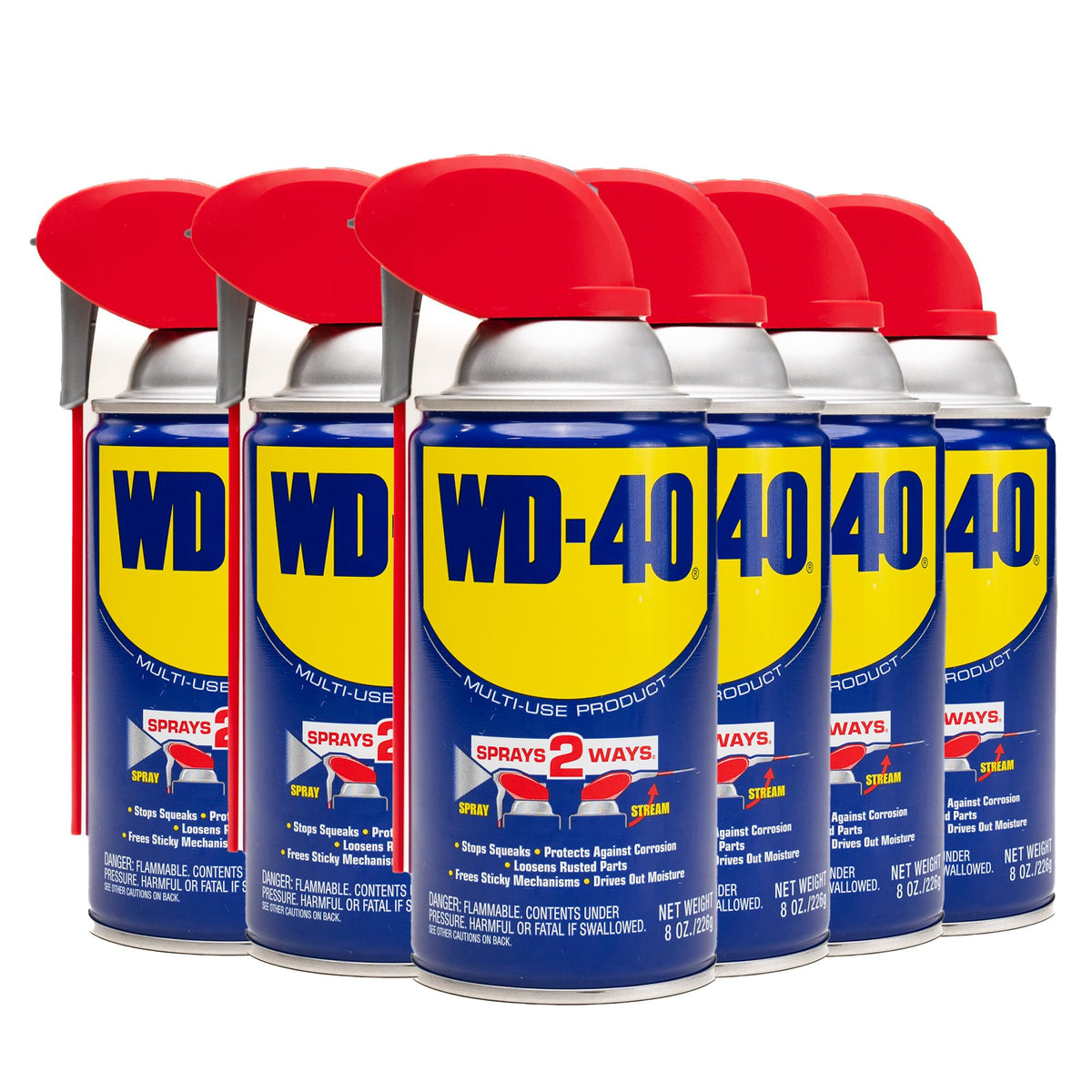 WD-40 Smart Straw precision spray in action for targeted lubrication and moisture protection.