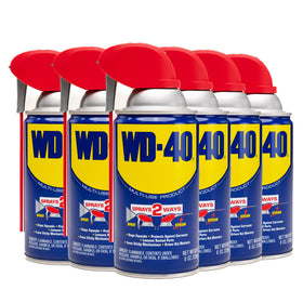 WD-40 Smart Straw precision spray in action for targeted lubrication and moisture protection.