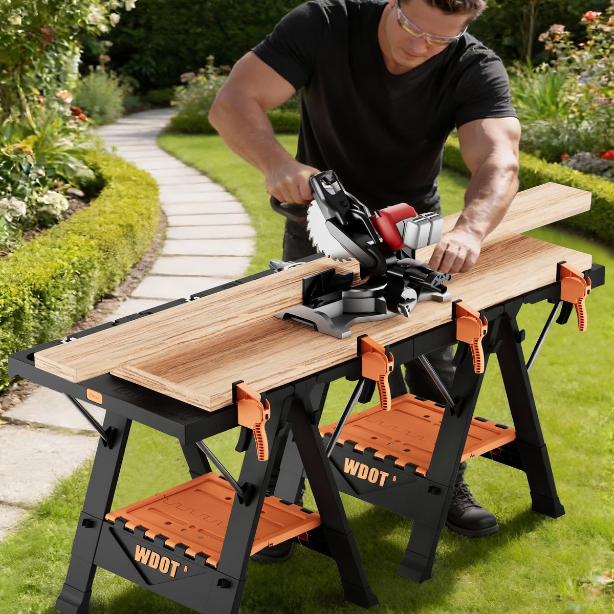 WDOT durable legs prevent collapse during heavy tasks