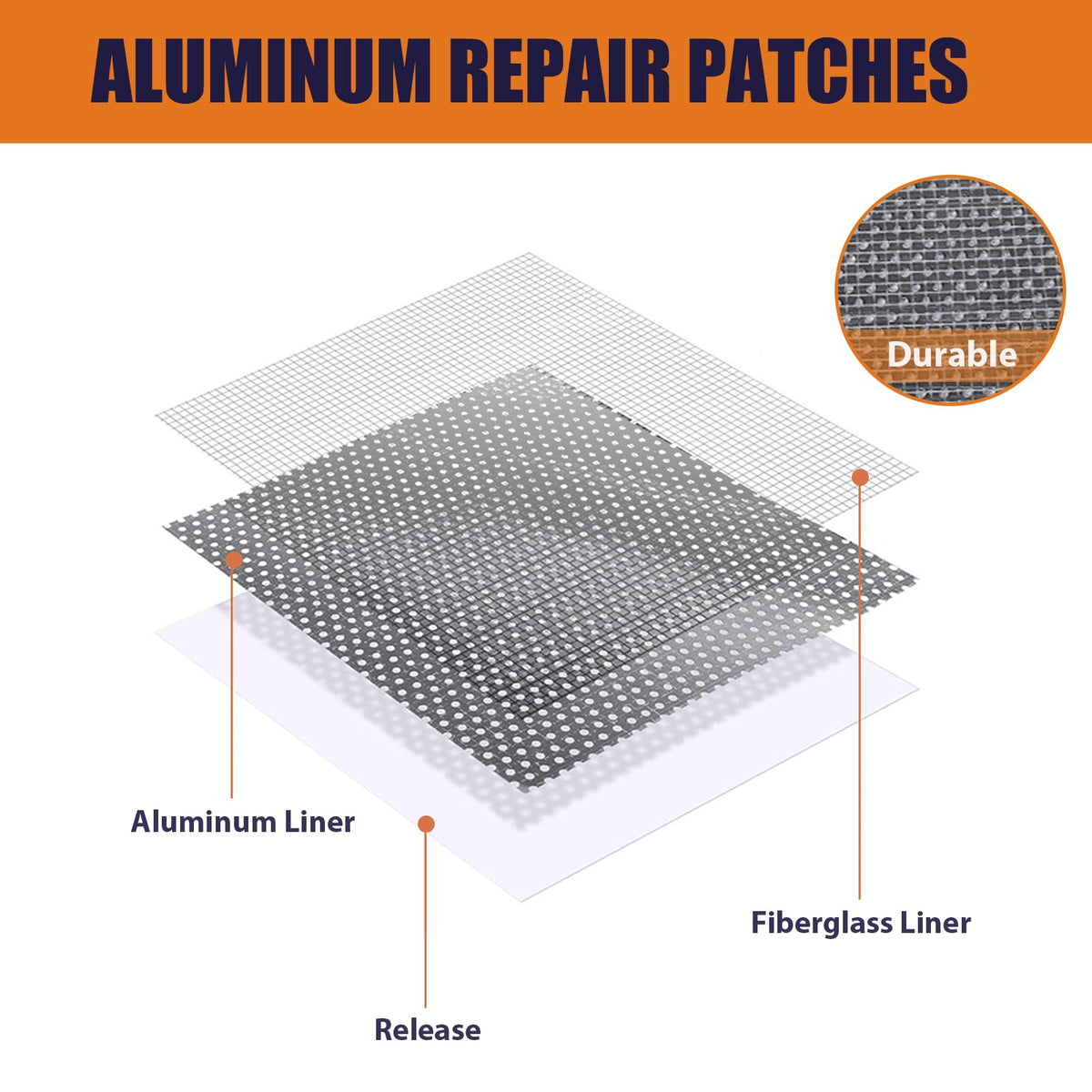 WDSHCR 4-inch drywall patch for larger holes