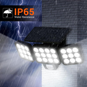 WdtPro 270° wide-angle LED light covers large yards