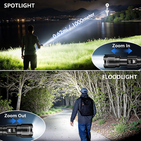 WdtPro flashlight delivers 6000 lumens for broad, reliable illumination.