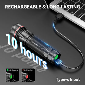 WdtPro pocket-size flashlight fits easily in pocket or bag for daily use.