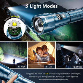 WdtPro LCD battery indicator shows real-time power.