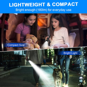 WdtPro compact flashlights fit in pockets for everyday carry and travel.