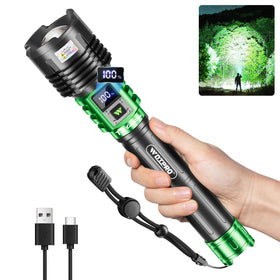 WdtPro flashlight front view with ergonomic grip for easy handling