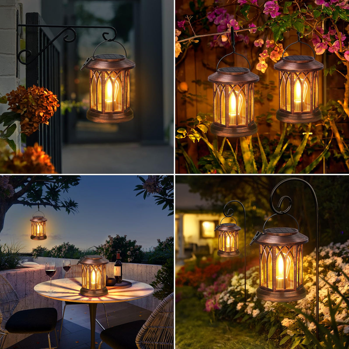 WdtPro outdoor lanterns make a thoughtful gift for garden lovers.