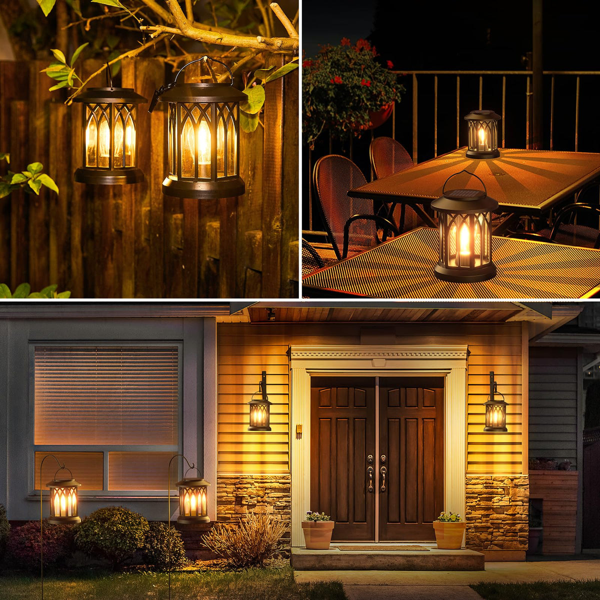 WdtPro lanterns easy installation on walls or trees