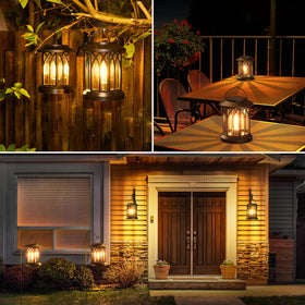 WdtPro lanterns easy installation on walls or trees