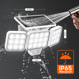 WdtPro waterproof IP65 rating close-up emphasizes weatherproof durability