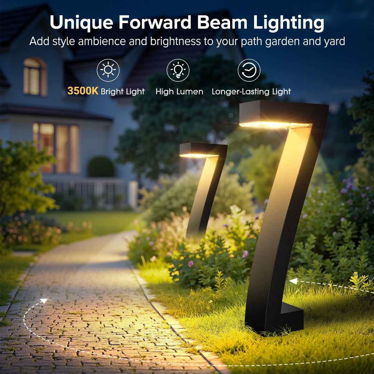 WdtPro 1000mAh battery powers long-lasting all-night illumination