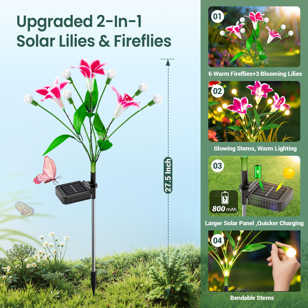 WdtPro solar panel and battery enable longer, reliable daytime charging