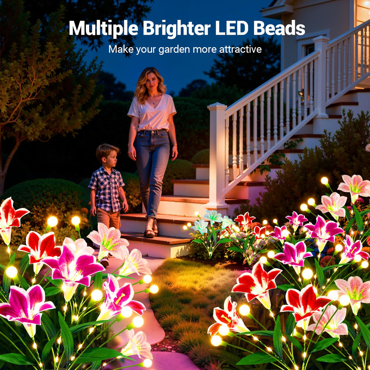 WdtPro swaying fireflies design adds movement to your garden at dusk