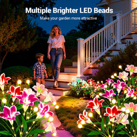 WdtPro swaying fireflies design adds movement to your garden at dusk