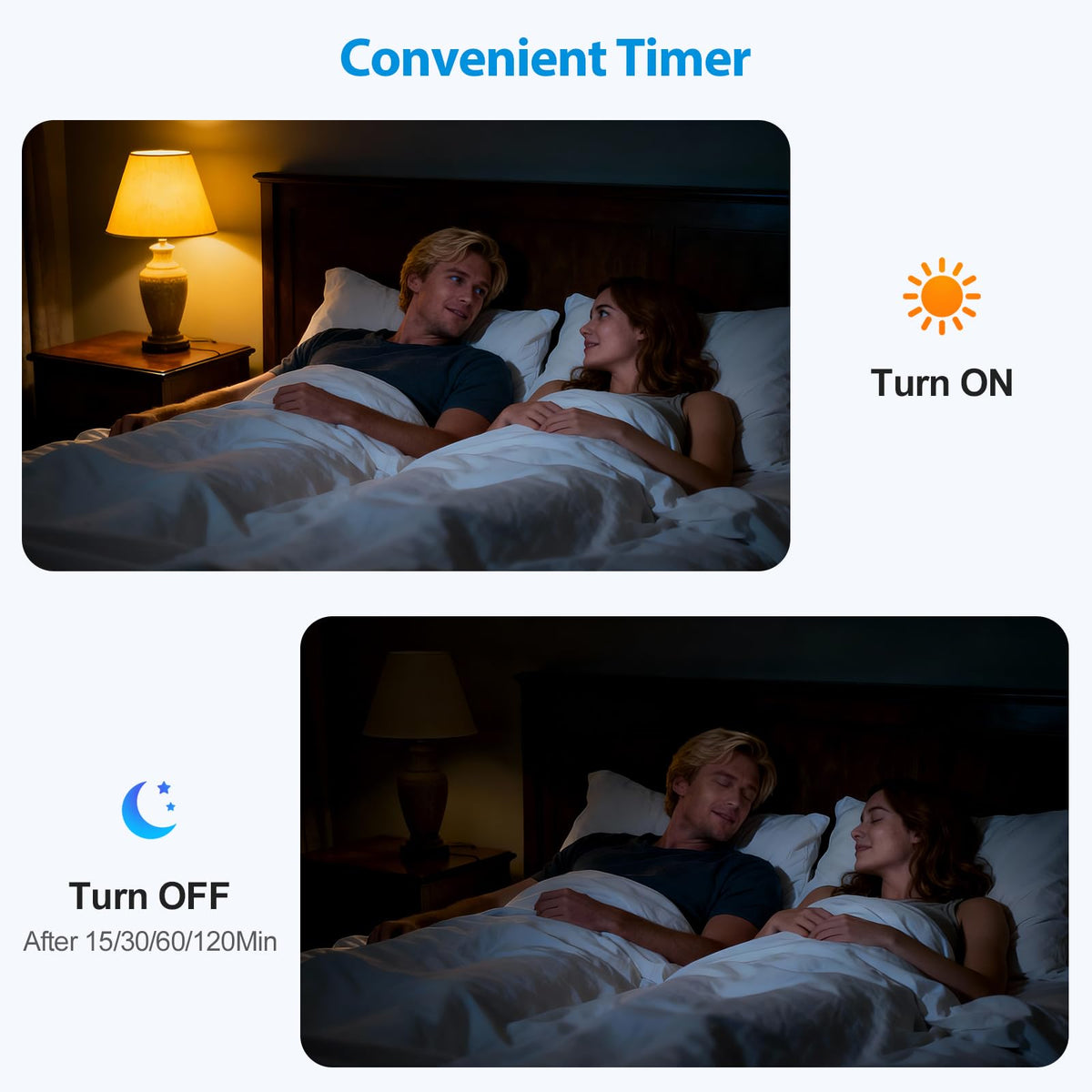 Weaboopre E26 remote control lets you adjust brightness from bed.