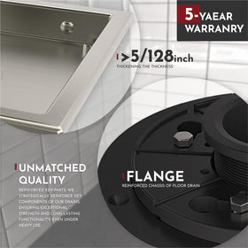 WEBANG SUS304 stainless steel body resists corrosion in wet environments.
