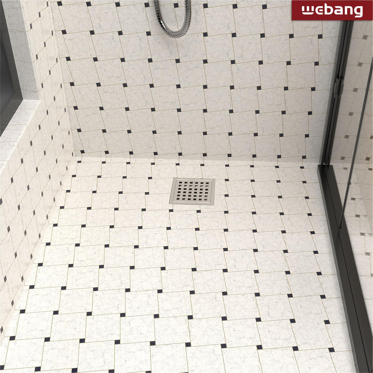 WEBANG WaterMark and CUPC certified drain ensures safety and standards.