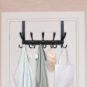 WEBI door hanger rack with anti-scratch padding protects doors while preventing slippage.
