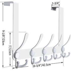 WEBI fits standard doors 1 3/8 to 1 3/4 inches thick for versatility.