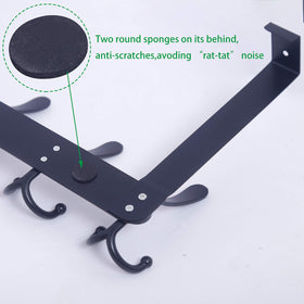 WEBI five-hook coat rack for bathrooms and bedrooms.