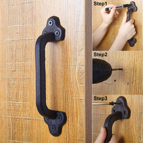 WEBI heavy-duty hardware for outdoor and indoor door applications