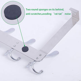 WEBI installation video helps quick setup of the over-the-door rack.