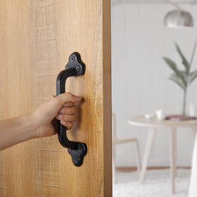 WEBI sliding barn door hardware adds vintage charm to interiors
