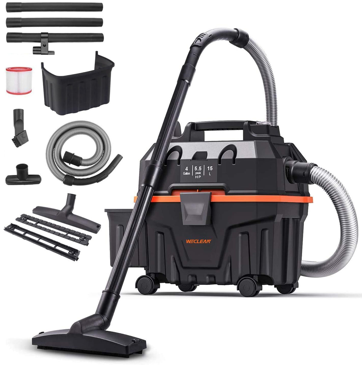 WECLEAN V7 shown with compact ergonomic handle for easy transport and maneuverability.