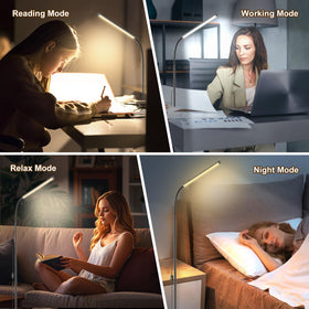 WEDEESUN living room lamp suited for reading and hobby tasks.
