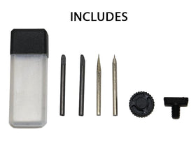 Weems and Plath 176 Ultralight Divider center adjustment enables precise measurement