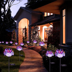 Weepong decorative solar lights make a festive outdoor gift.